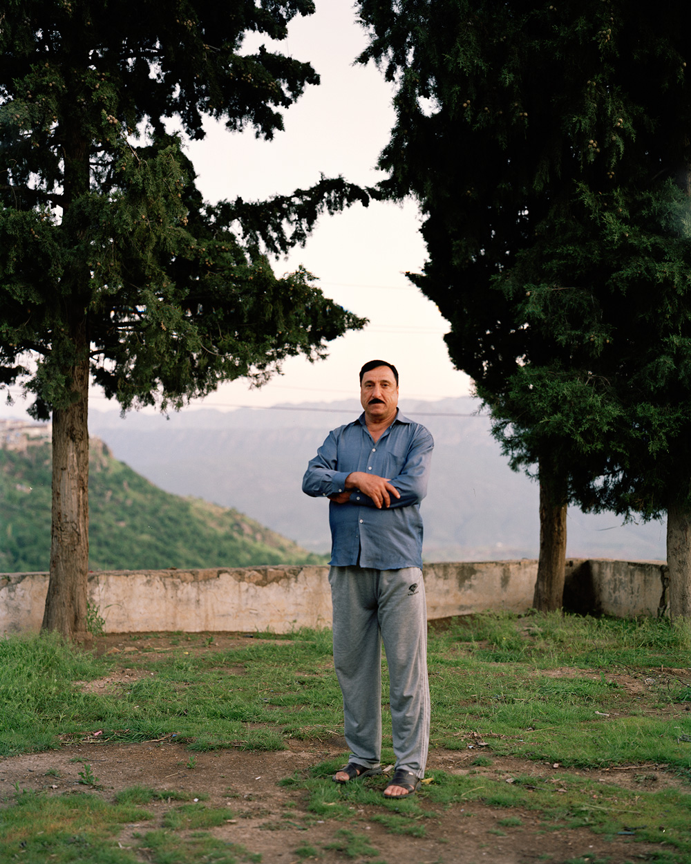 Amadiya Kurdistan Region of Iraq Portrait Peshmerga