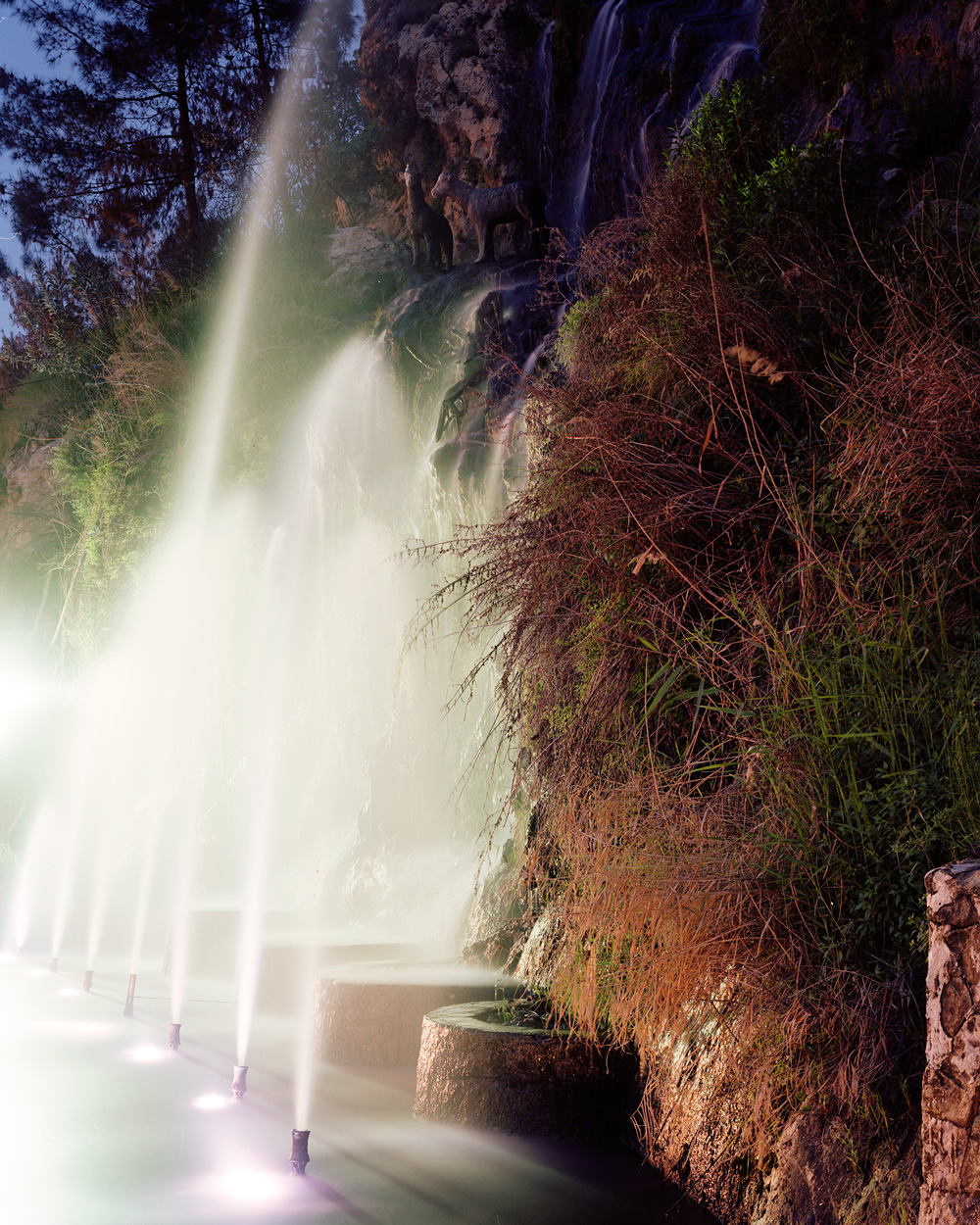 Dohuk Kurdistan Region of Iraq Waterfall Artificial