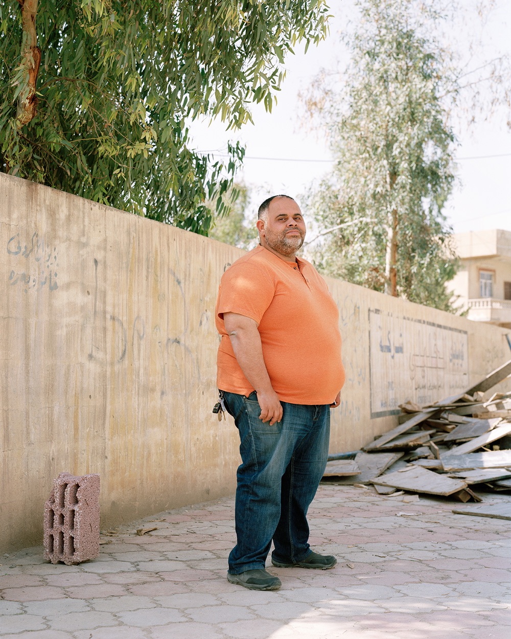 Arbil Kurdistan Region of Iraq Portrait Construction