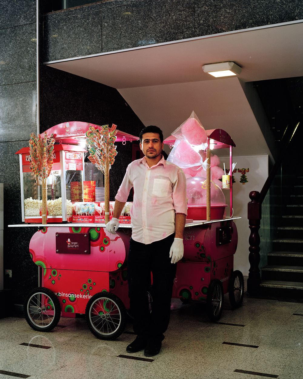 Sulaymaniyah Kurdistan Region of Iraq Portrait Candy Shop