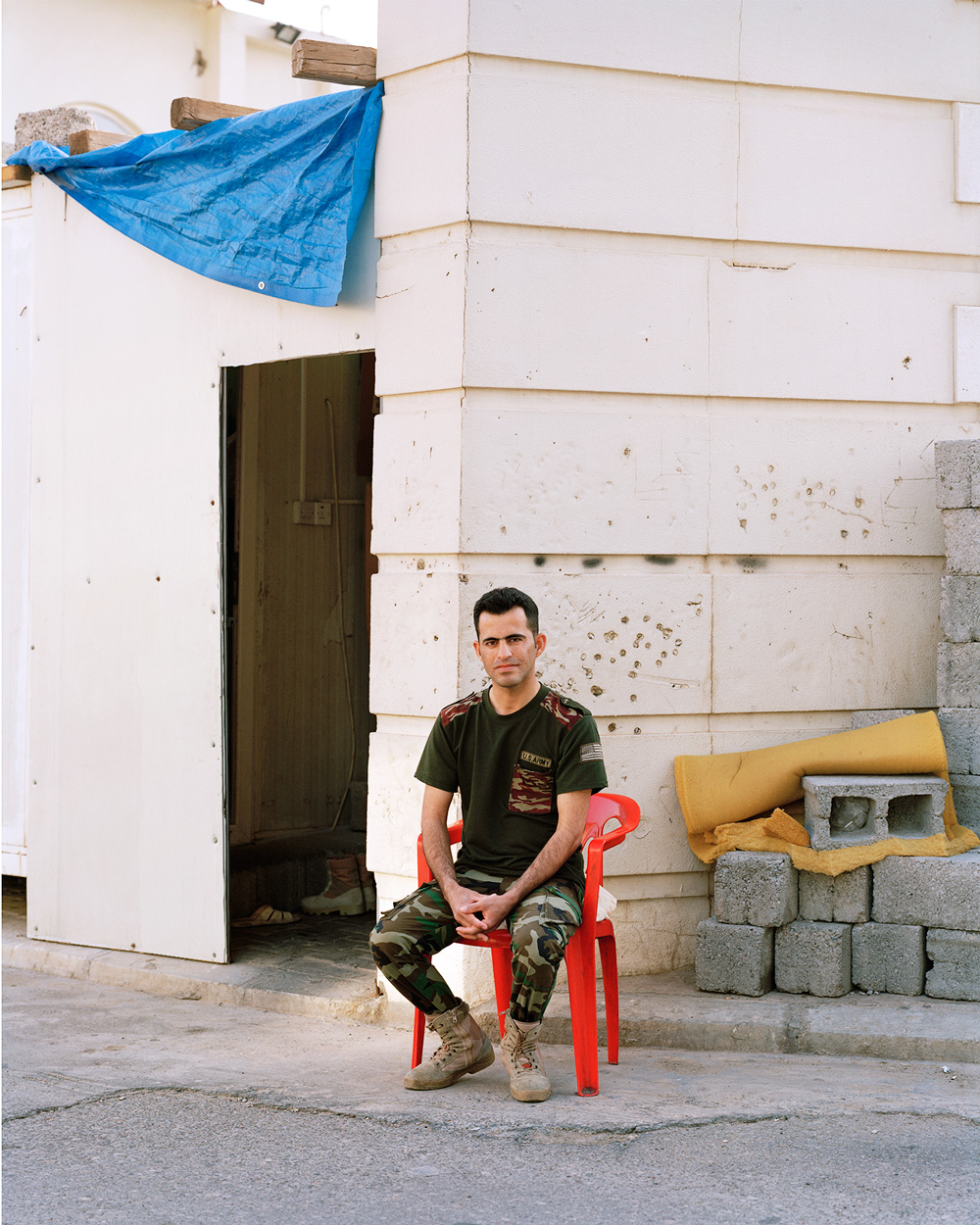 Arbil Kurdistan Region of Iraq Portrait Guard