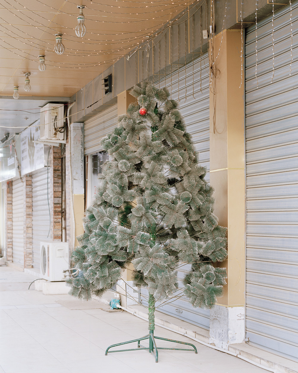 Arbil Kurdistan Region of Iraq Artificial Christmas Tree