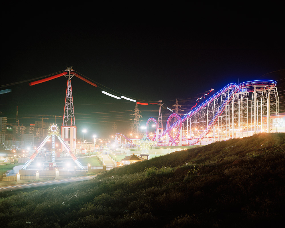 Sulaymaniyah Kurdistan Region of Iraq Themepark Night